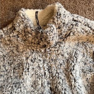 Time and Tru Cream Sherpa Jacket